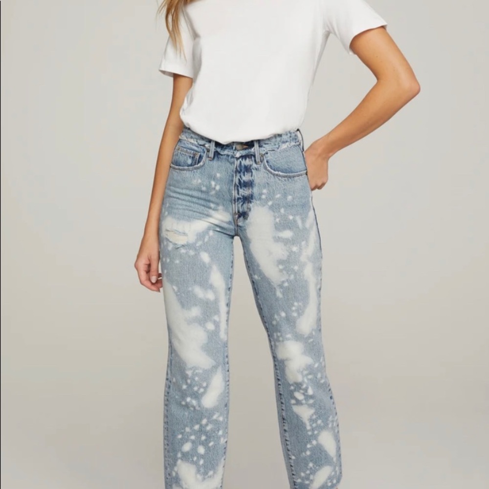Good American VINTAGE RELEASED WAISTBAND | BLUE544 - BLUE544 / 12